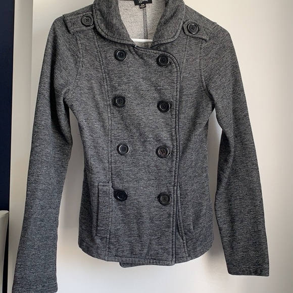 Guess charcoal gray jacket size small - Picture 2 of 5